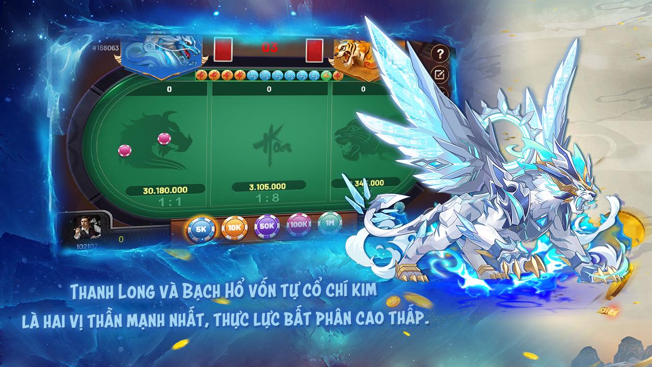 Trải Nghiệm Game Bài Long Hổ Đỉnh Cao tại SV88